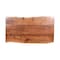 Alaterre Furniture Hairpin Natural Live Edge Wood with Metal 42" Coffee Table, Natural AWDD1120 - alternate 3